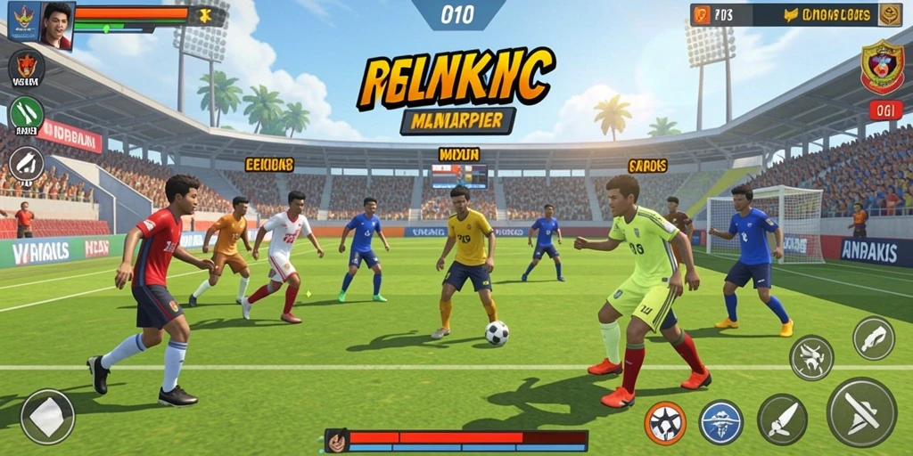 Interaksi sosial yang menyenangkan dalam mode multiplayer.