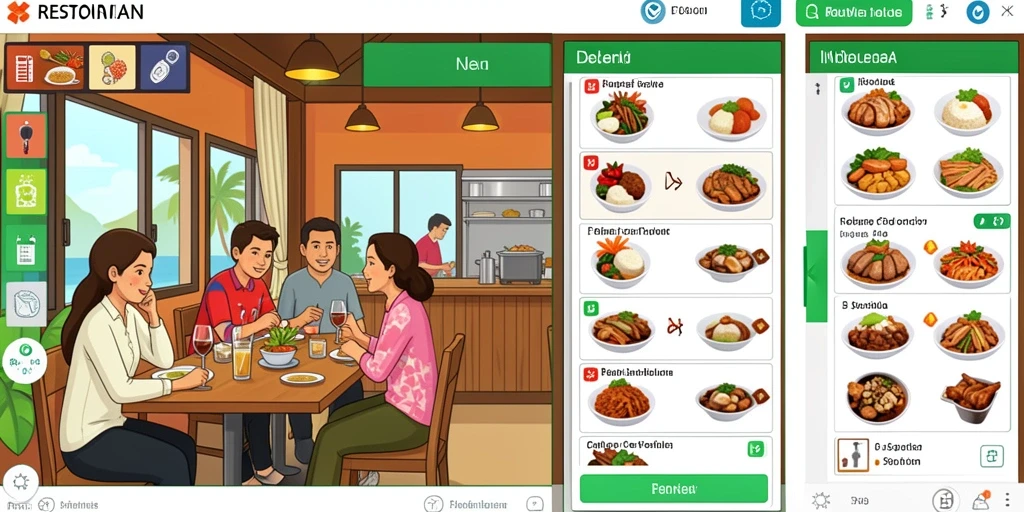 Tangkapan layar fitur interaksi sosial dengan teman.