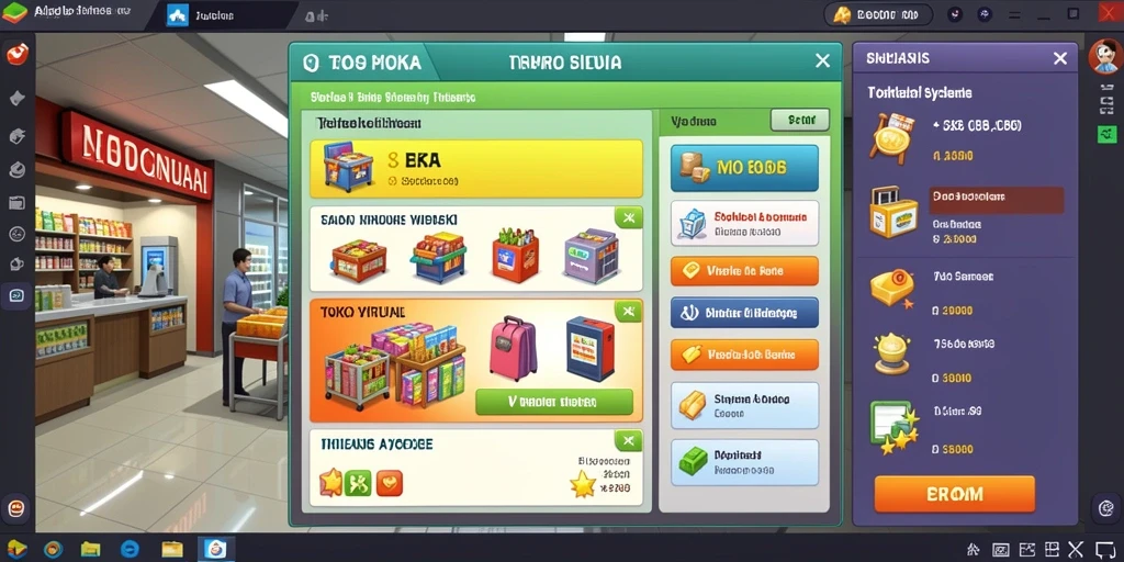 Fitur multiplayer yang memungkinkan bermain dengan teman.