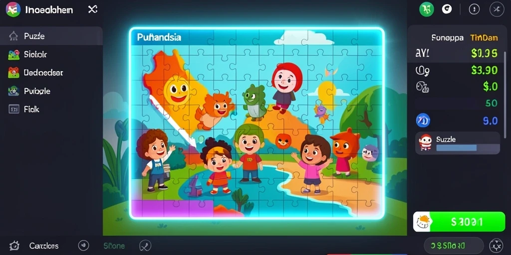 Tangkapan layar dari mode multiplayer yang seru.