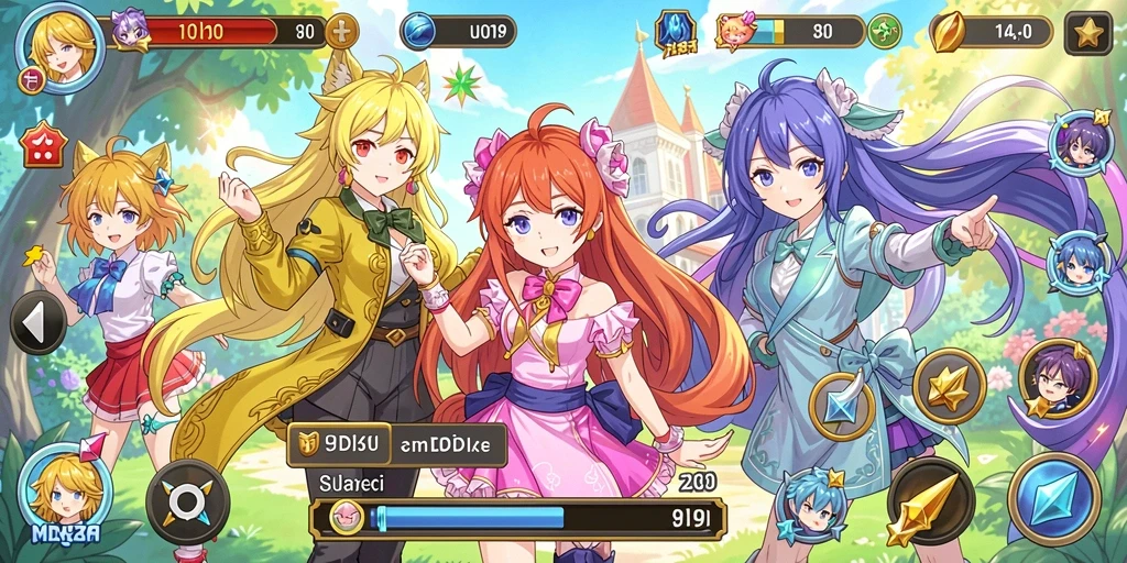 Mode multiplayer yang mempertemukan pemain dari seluruh dunia.